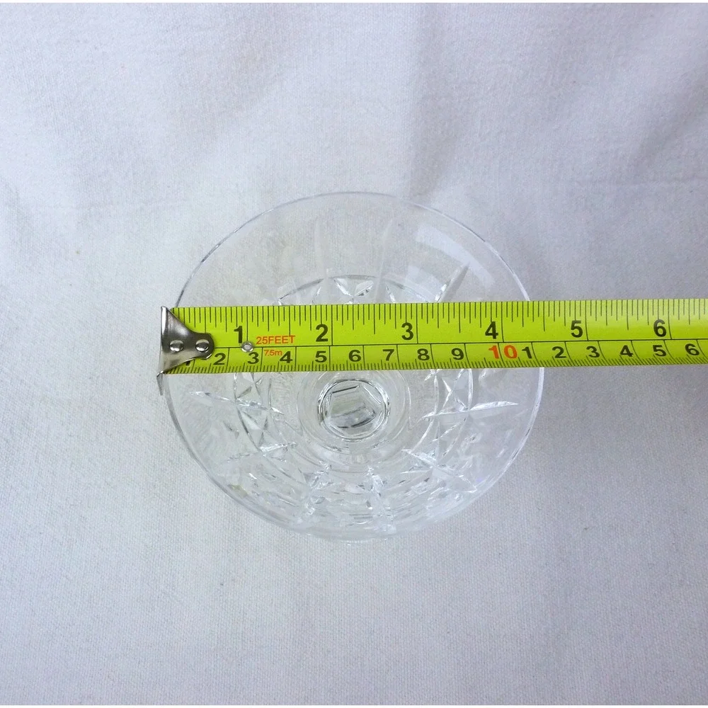 Waterford Crystal Lismore Champagne Coupe Tall Sherbet Glass‎ 4.5 inch Stemmed